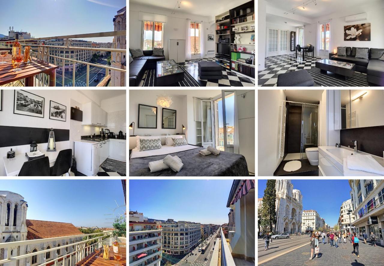 Nestor&Jeeves - Notre Dame - Hyper Center - Top Floor - 180 View Nizza Exterior foto